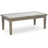 P701-701 Ashley Furniture Rainier Ranch Outdoor Furniture Cocktail Table