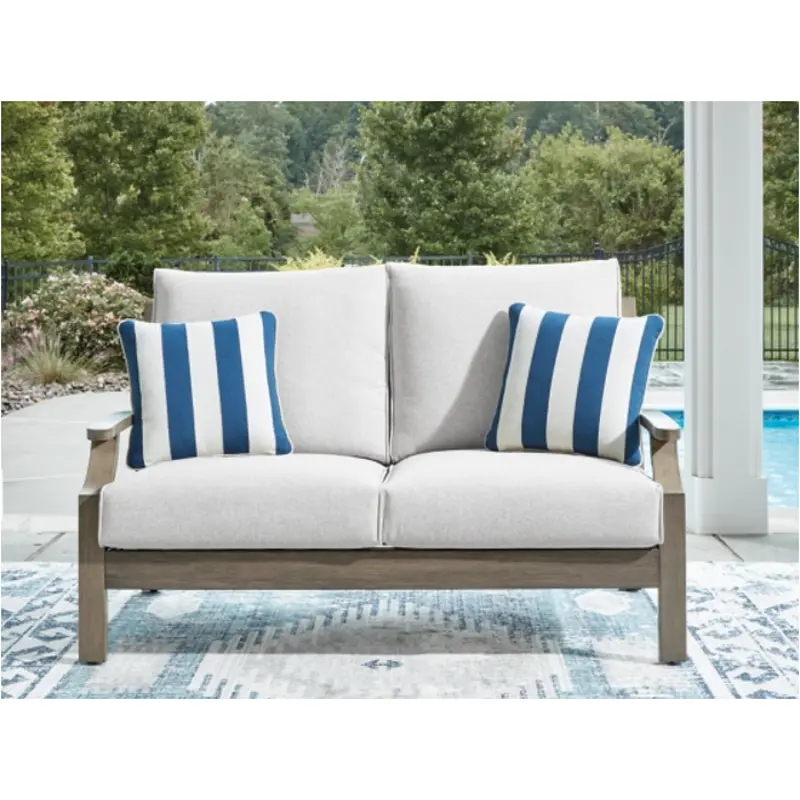 P701-835 Ashley Furniture Rainier Ranch Outdoor Furniture Loveseat