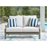 P701-835 Ashley Furniture Rainier Ranch Outdoor Furniture Loveseat