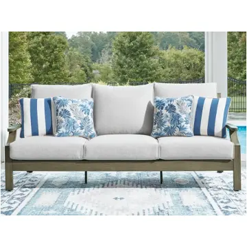 P701-838 Ashley Furniture Rainier Ranch Outdoor Furniture Sofa