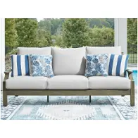 P701-838 Ashley Furniture Rainier Ranch Outdoor Furniture Sofa