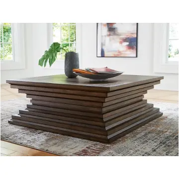 T821-8 Ashley Furniture Hannodream Living Room Furniture Cocktail Table