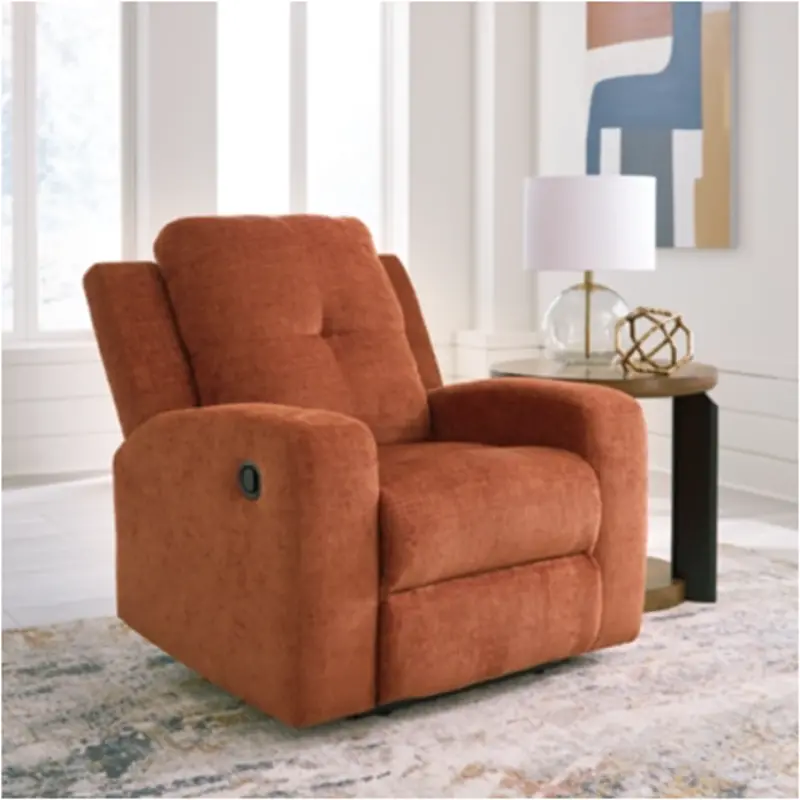 3880729 Ashley Furniture Danum Recliner - Spice