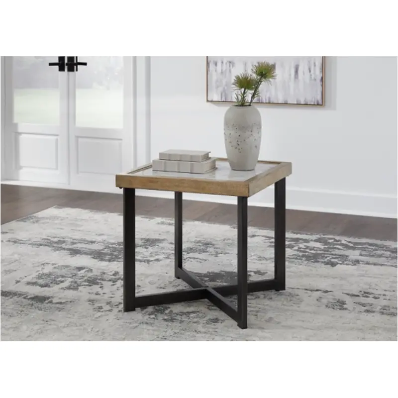 T632-2 Ashley Furniture Montia Living Room Furniture End Table