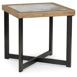 T632-2 Ashley Furniture Montia Living Room Furniture End Table