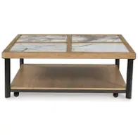 T632-8 Ashley Furniture Montia Living Room Furniture Coffee Table