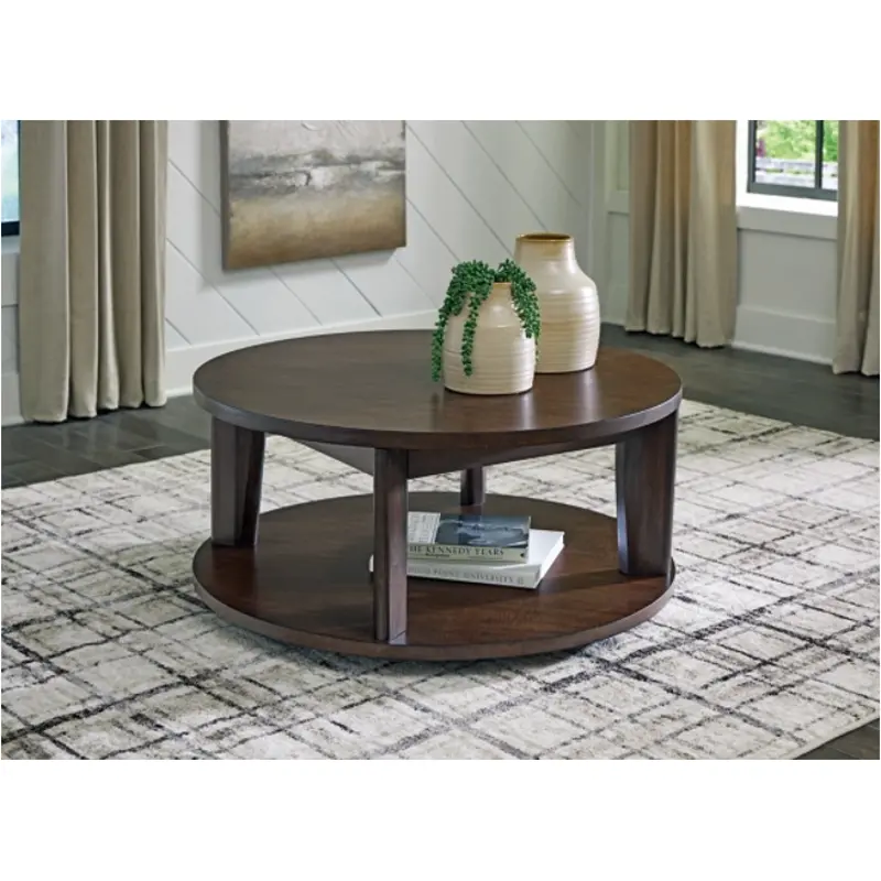 T657-8 Ashley Furniture Korestone 2 Living Room Furniture Cocktail Table