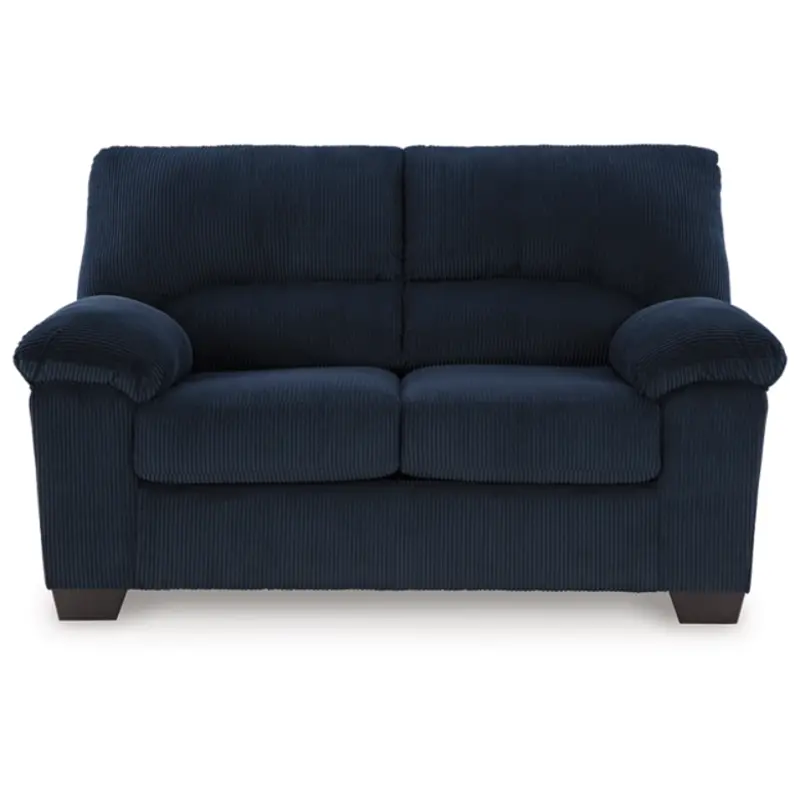 2420535 Ashley Furniture Simplejoy Loveseat - Navy