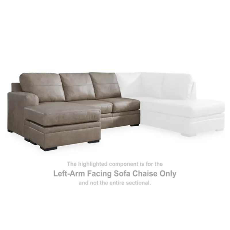 2240502 Ashley Furniture Amuleto Left-arm Facing Sofa Chaise