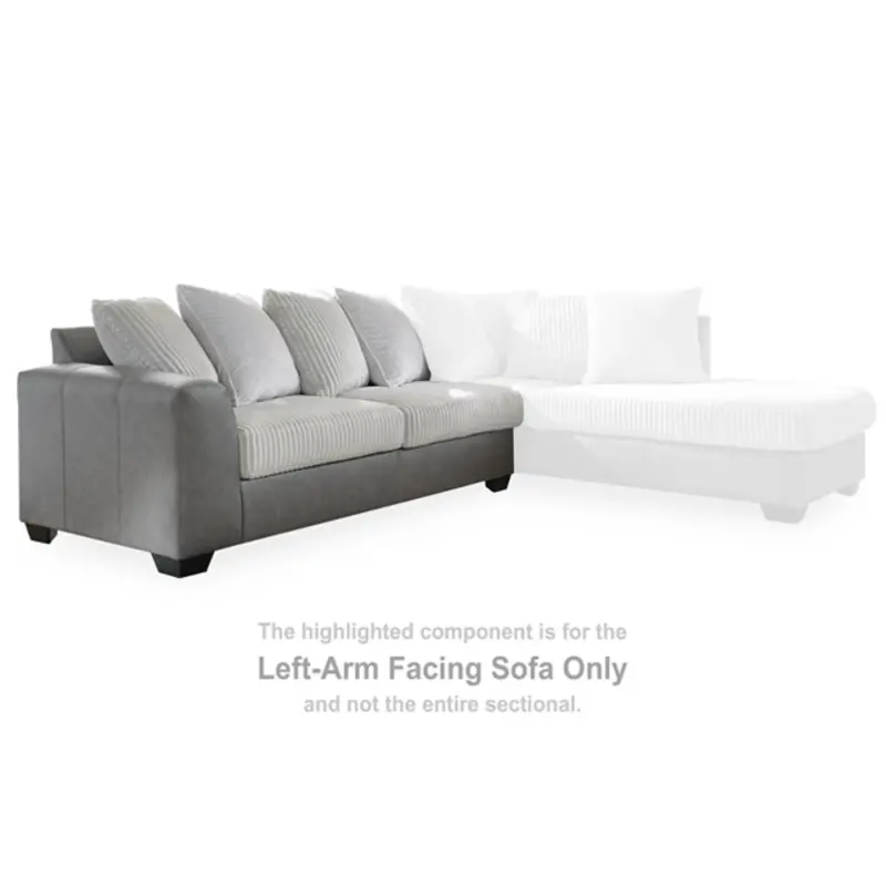 3150366 Ashley Furniture Clairette - Alloy Left-arm Facing Sofa