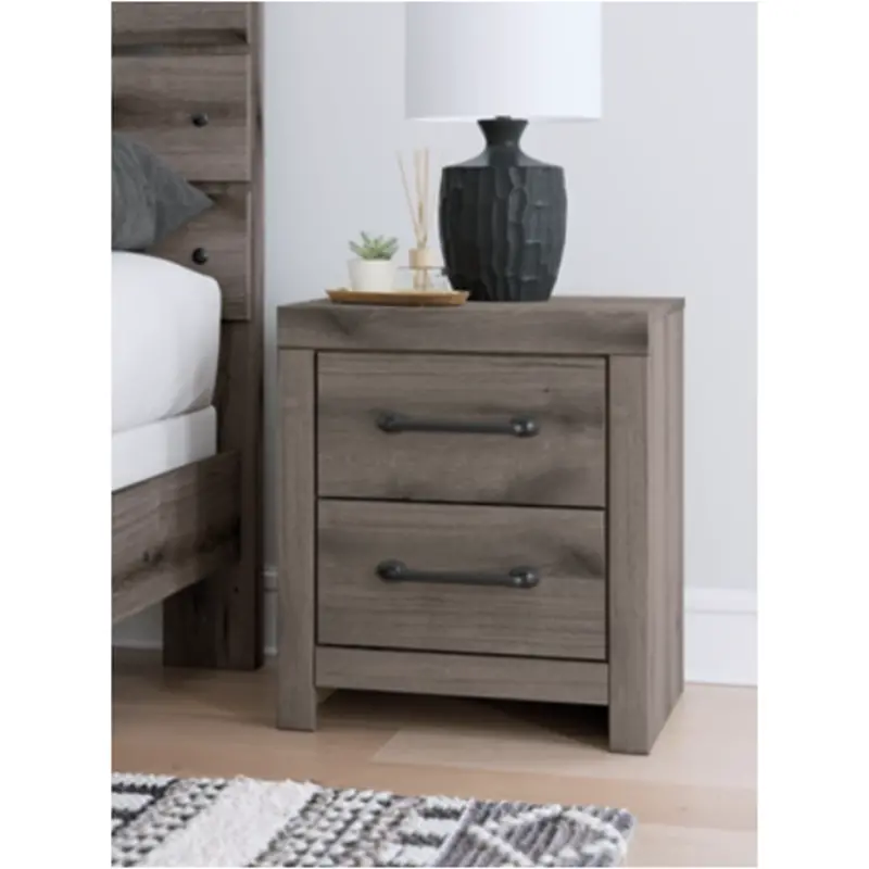 Pcb2405-92 Ashley Furniture Graystorm Bedroom Furniture Nightstand