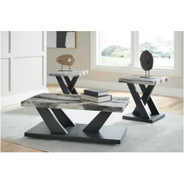 T403-13 Ashley Furniture Cendill Living Room Furniture Occasional Table Set