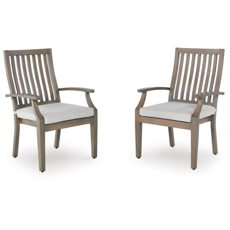 P701-601a Ashley Furniture Rainier Ranch Outdoor Furniture Dining Chair