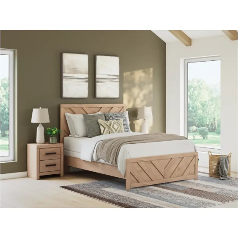 B3787-71 Ashley Furniture Sanginlane Queen Panel Bed