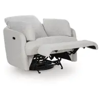 A3000739 Ashley Furniture Alainmont Swivel Power Recliner - Stone