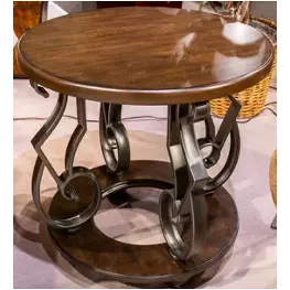 T623-6 Ashley Furniture Frallyn Living Room Furniture End Table