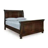 B697-177 Ashley Furniture Porter - Rustic Brown Bedroom Furniture Bed