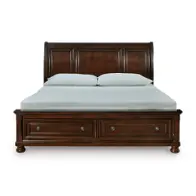B697b45 Ashley Furniture Porter - Rustic Brown Bedroom Furniture Bed