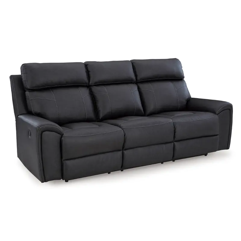 1900589 Ashley Furniture Reclining Sofa W/ Drop Down Ta