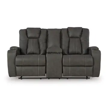 3460443 Ashley Furniture Batavia Pier - Iron Living Room Furniture Reclining Loveseat