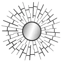 A8010391 Ashley Furniture Garrenworth Accent Furniture Mirror