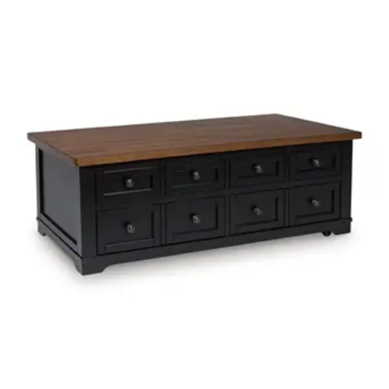 T664-9 Ashley Furniture Wildenauer Living Room Furniture Cocktail Table