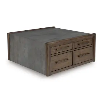 T669-8 Ashley Furniture Kallenny Living Room Furniture Cocktail Table