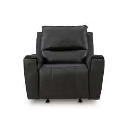 Pcu1170025 Ashley Furniture Glossmore - Black Living Room Furniture Recliner