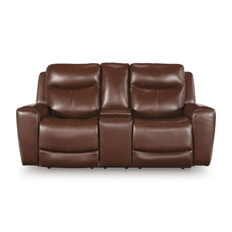 Pcu1210218 Ashley Furniture Bexhurst - Mahogany Living Room Furniture Reclining Sofa