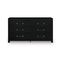 Pcb1115-31 Ashley Furniture Maeling - Black Bedroom Furniture Dresser