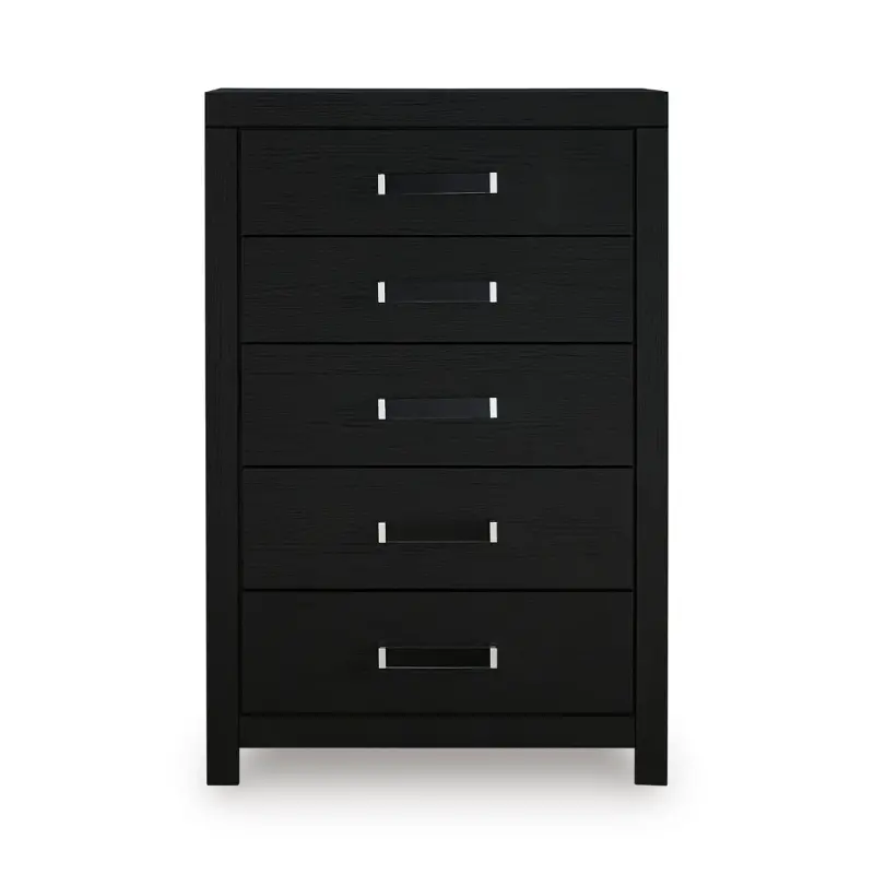 Pcb1115-46 Ashley Furniture Maeling - Black Bedroom Furniture Chest