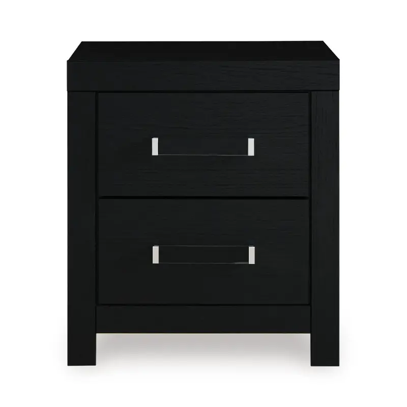 Pcb1115-92 Ashley Furniture Maeling - Black Bedroom Furniture Nightstand
