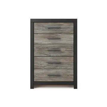 Pcb1118-46 Ashley Furniture Broachmyn - Black Gray Bedroom Furniture Chest