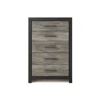Pcb1118-46 Ashley Furniture Broachmyn - Black Gray Bedroom Furniture Chest