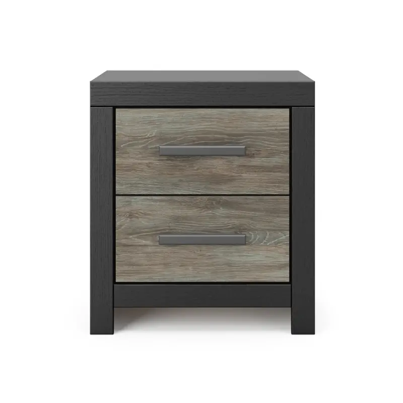Pcb1118-92 Ashley Furniture Broachmyn - Black Gray Bedroom Furniture Nightstand