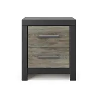 Pcb1118-92 Ashley Furniture Broachmyn - Black Gray Bedroom Furniture Nightstand