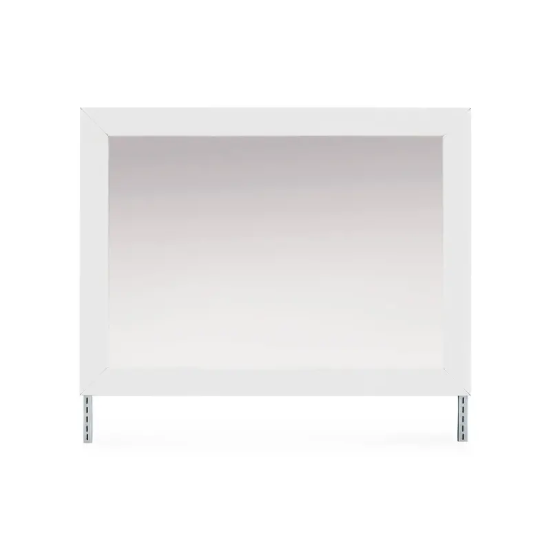Pcb1119-36 Ashley Furniture Maeling - White Bedroom Furniture Mirror
