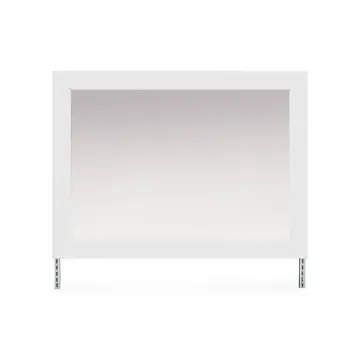 Pcb1119-36 Ashley Furniture Maeling - White Bedroom Furniture Mirror