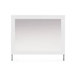 Pcb1119-36 Ashley Furniture Maeling - White Bedroom Furniture Mirror