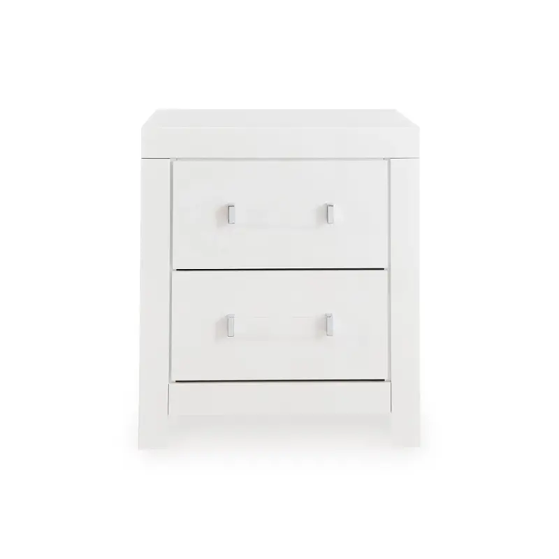 Pcb1119-92 Ashley Furniture Maeling - White Bedroom Furniture Nightstand