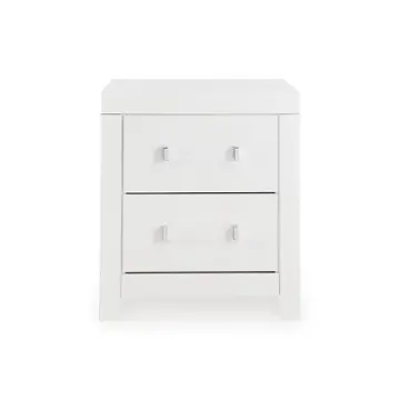 Pcb1119-92 Ashley Furniture Maeling - White Bedroom Furniture Nightstand