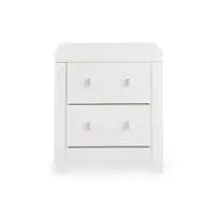 Pcb1119-92 Ashley Furniture Maeling - White Bedroom Furniture Nightstand