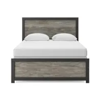Pcb1118 Queen Bed Ashley Furniture Broachmyn - Black Gray Bedroom Furniture Bed
