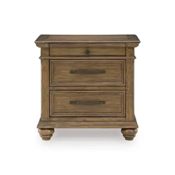 Pcb782-93 Ashley Furniture Karallin Bedroom Furniture Nightstand