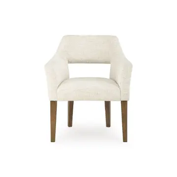 D863-02a Ashley Furniture Marxmore - Beige Brown Dining Room Furniture Dining Chair