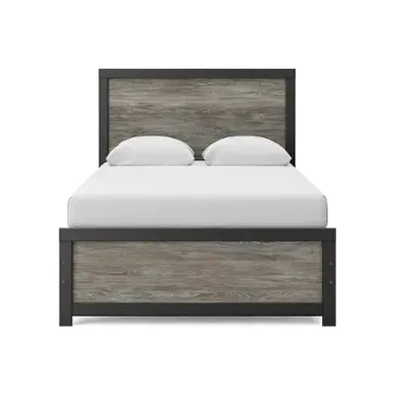 Pcb1118-55 Ashley Furniture Broachmyn - Black Gray Bedroom Furniture Bed