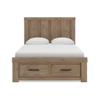 Pcb2844-57 Ashley Furniture Oliandon Bedroom Furniture Bed