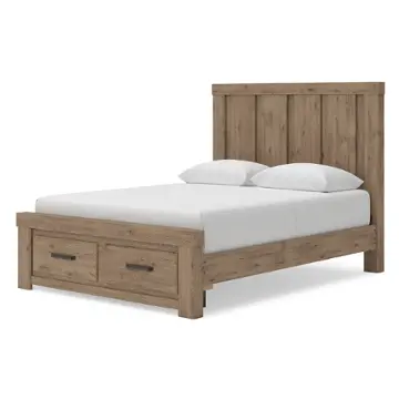 Pcb2844-qsb Ashley Furniture Oliandon Bedroom Furniture Bed