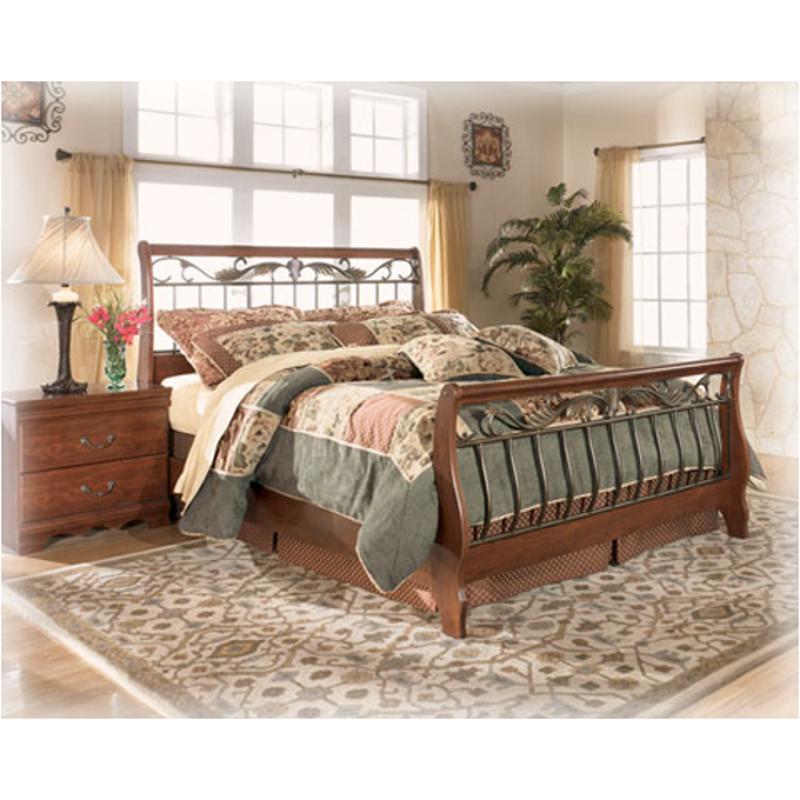 B23557 Ashley Furniture Highland Park Queen Sleigh Headboard