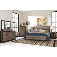 B325-57 Ashley Furniture Harlinton - Warm Gray/charcoal Bedroom Furniture Bed